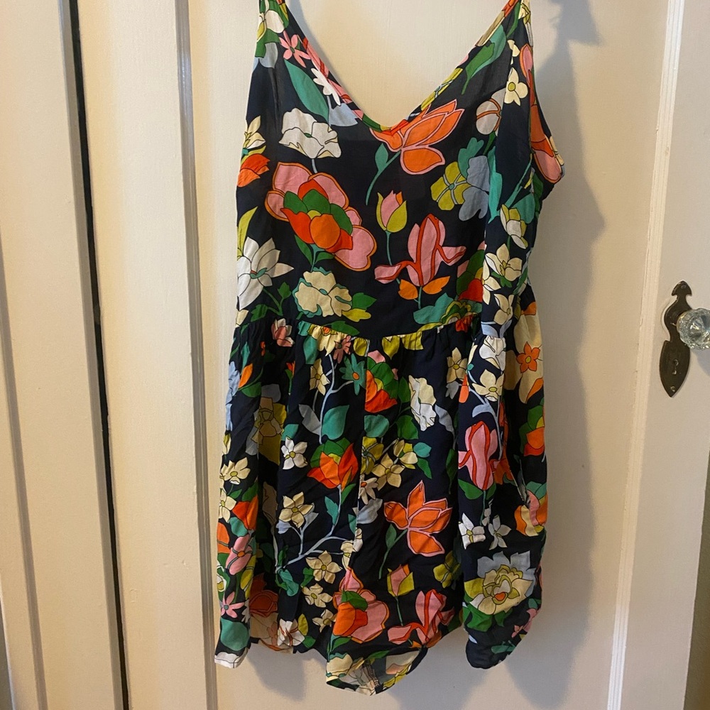 Kate Spade Multicolor Floral Romper